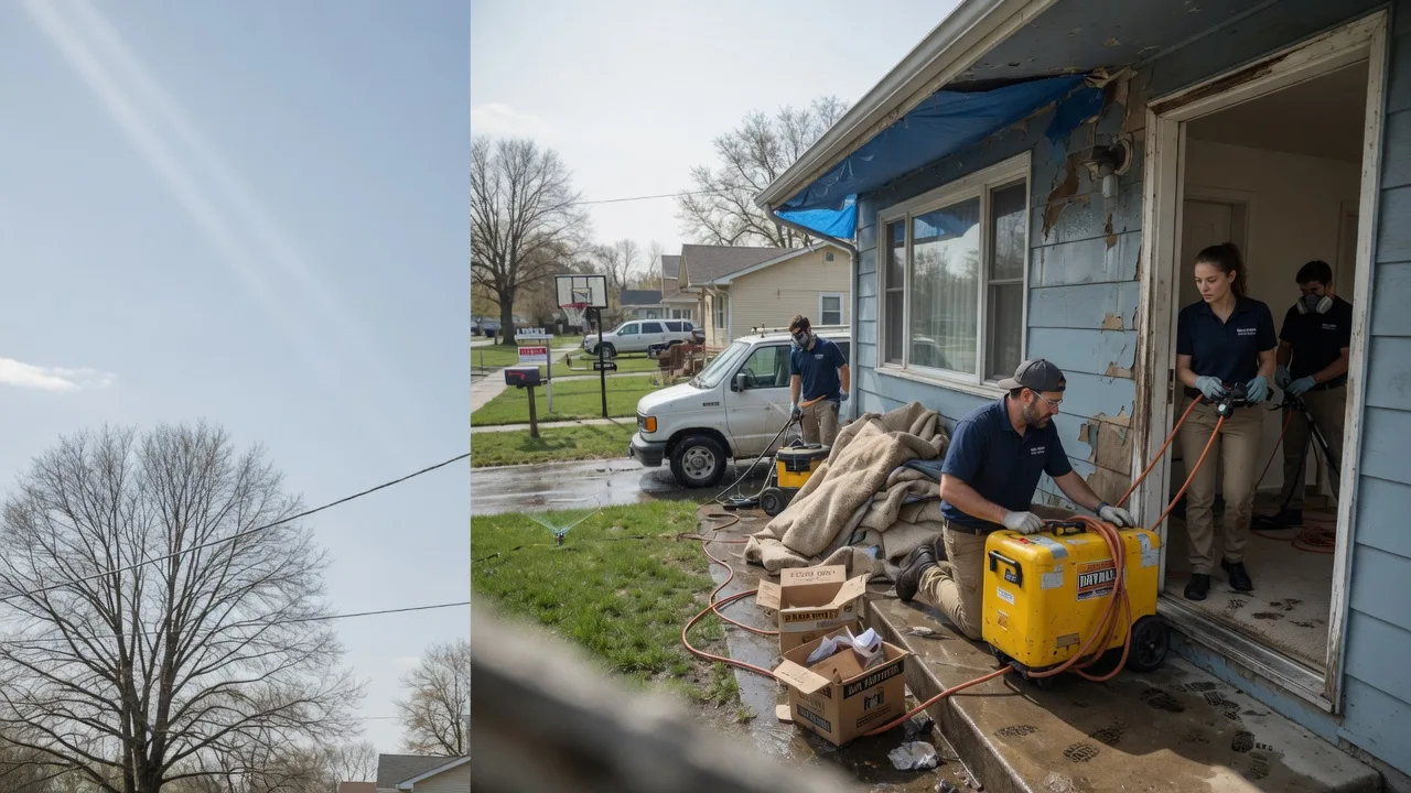 Basement Flood Cleanup in Canton, CT near me